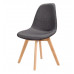 DAILY SEDIA ARREDO DARK GREY (4pz)